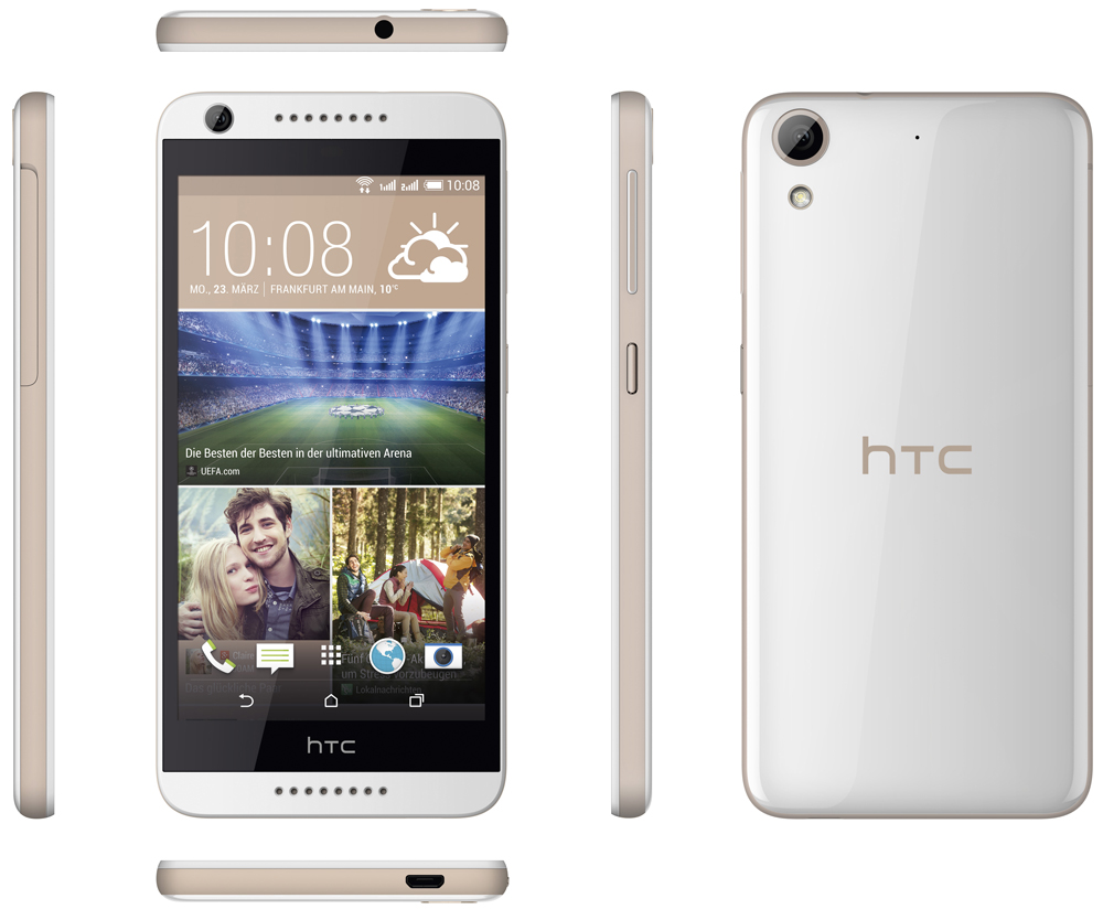 Смартфон HTC Desire 626G Dual Sim (Terra White/Almon) купить в интернет-магазине icover