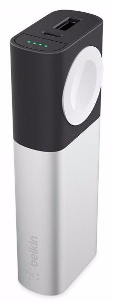 Зарядное устройство Belkin Valet Charger Power Pack 6700 mAh для Apple Watch/iPhone (Silver) купить в интернет-магазине icover