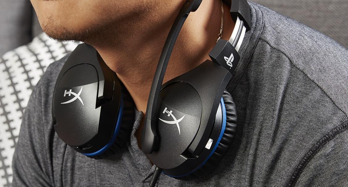 Игровая гарнитура HyperX Cloud Stinger (HX-HSCSS-BK/EM) для PS4/PS4 Pro/PS5 (Black) купить в интернет-магазине icover