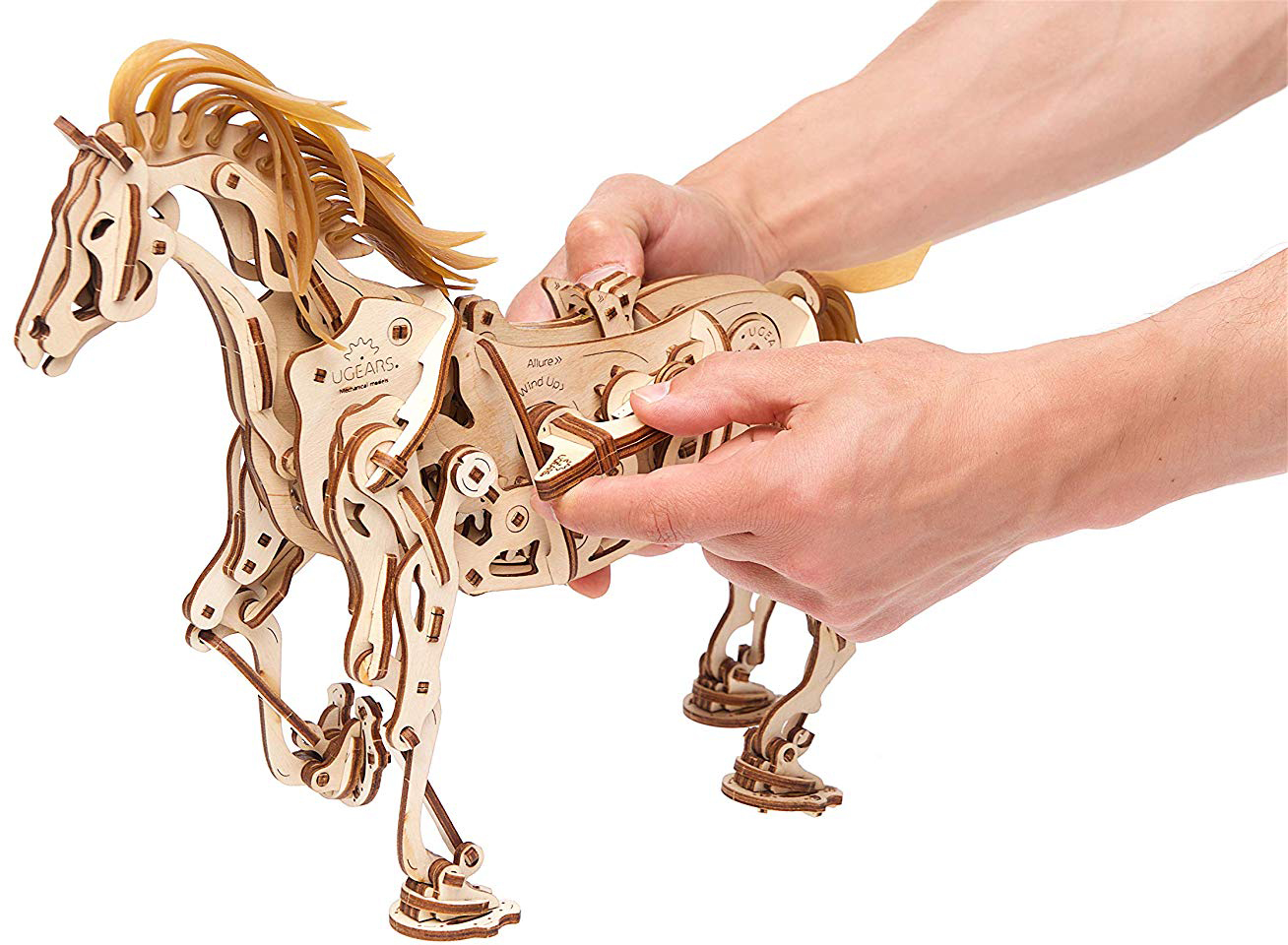 3D-пазл UGears Конь-Механоид (70054) купить в интернет-магазине icover