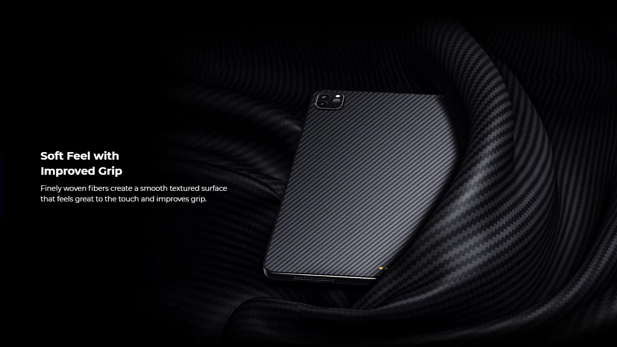 Чехол Pitaka MagEZ (KPD2002P) для iPad Pro 12.9" 2018/20 (Black) купить в интернет-магазине icover