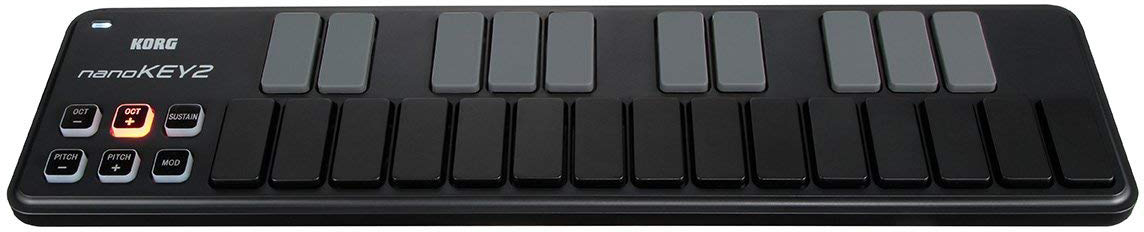 MIDI-клавиатура Korg nanoKEY2 A030500 (Black) купить в интернет-магазине icover