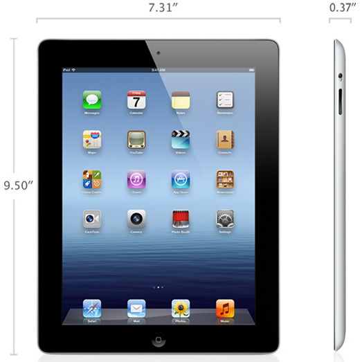 Apple iPad New 64GB Wi-Fi (MC707) Black Евротест купить в интернет-магазине icover