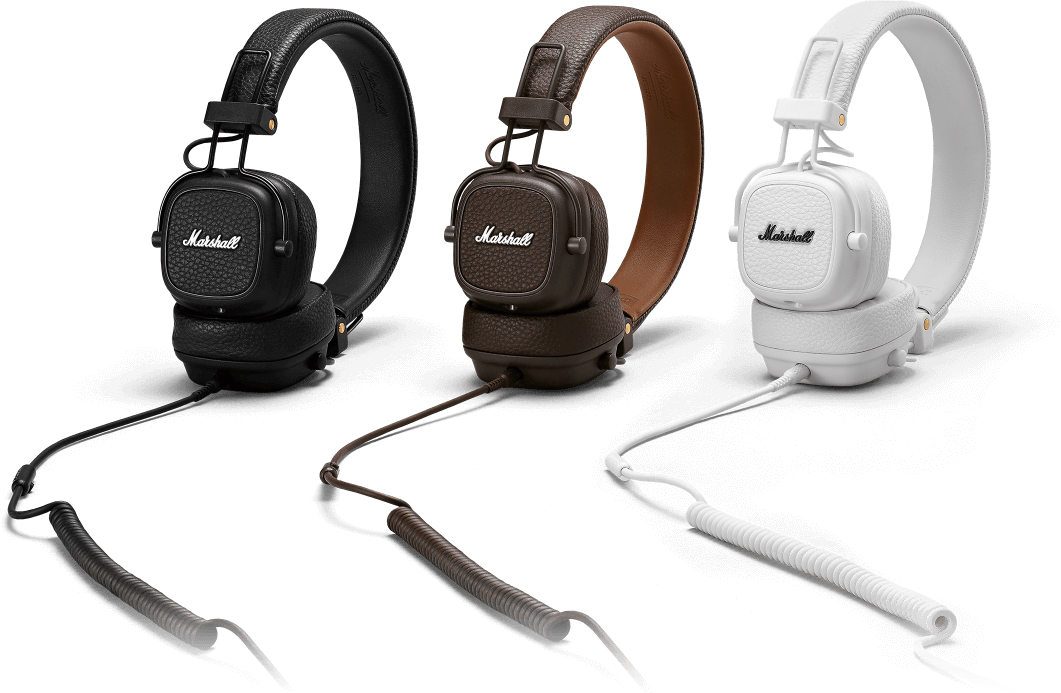 Наушники с микрофоном Marshall Major III (White) купить в интернет-магазине icover