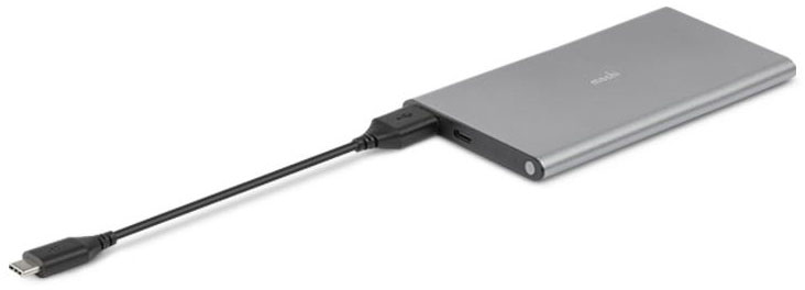 Внешний аккумулятор Moshi IonSlim 5K 5150 mAh 99MO022144 (Grey) купить в интернет-магазине icover