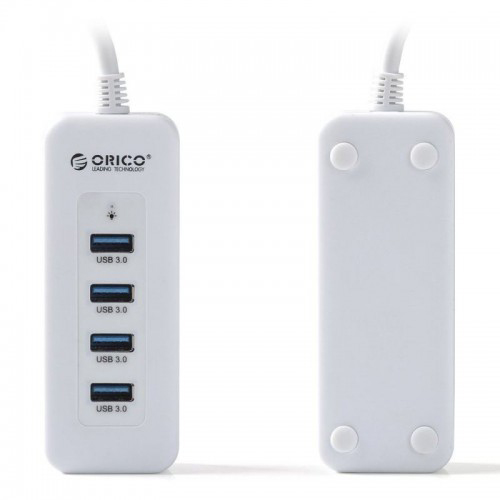 USB-концентратор Orico U3R1H4 USB 3.0 (White) купить в интернет-магазине icover