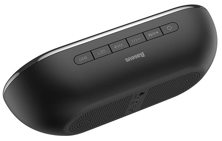 Беспроводная колонка Baseus Encok Wireless Speaker E09 с будильником (Black) купить в интернет-магазине icover