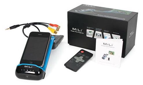 MiLi Pico Projector II (HP-A10) - видеопроектор для iPhone /iPod купить в интернет-магазине icover