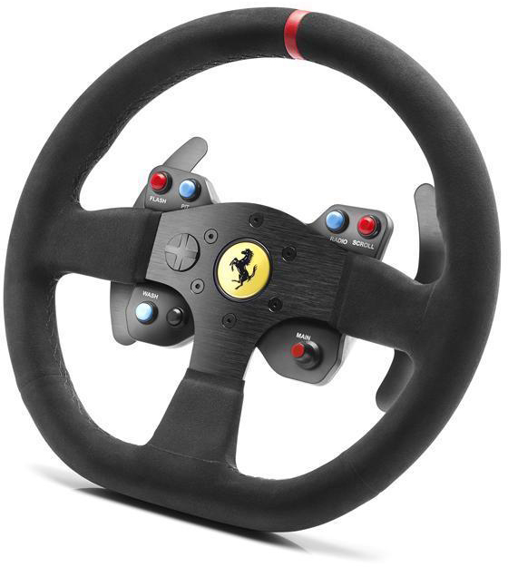 Thrustmaster Ferrari GTE F599XX EVO 30 (4060071) - съемное рулевое колесо (Black) купить в интернет-магазине icover