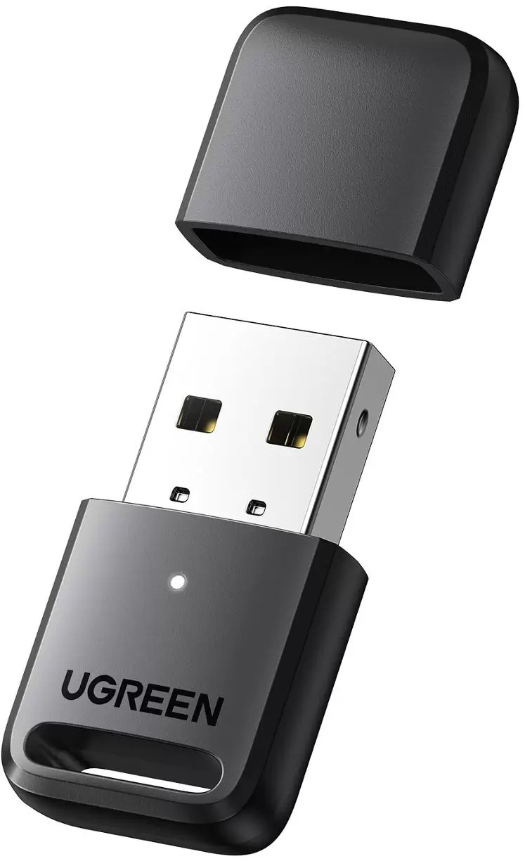 Адаптер Ugreen CM390 (80890) Bluetooth 5.0 USB Adapter (Black) купить в интернет-магазине icover