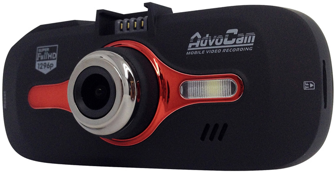 AdvoCam-FD8 Red-II - автомобильный видеорегистратор (Black/Red) купить в интернет-магазине icover