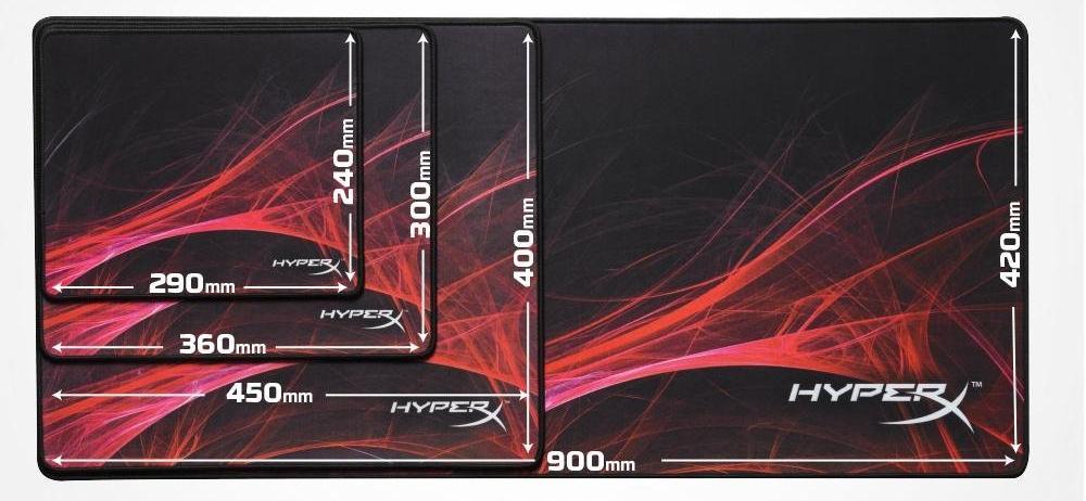 Коврик для мыши HyperX Fury S Pro Mousepad Speed Edition XL (Black) купить в интернет-магазине icover
