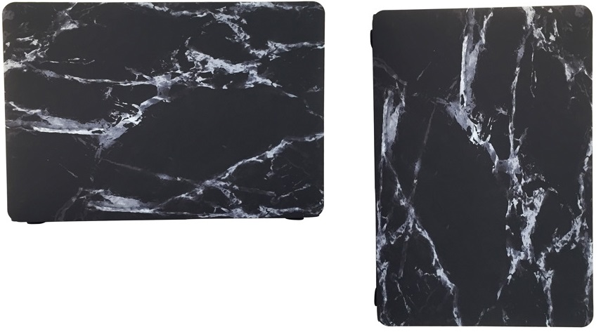 Чехол-накладка пластиковая i-Blason для MacBook Air 13 (Black Marble) купить в интернет-магазине icover