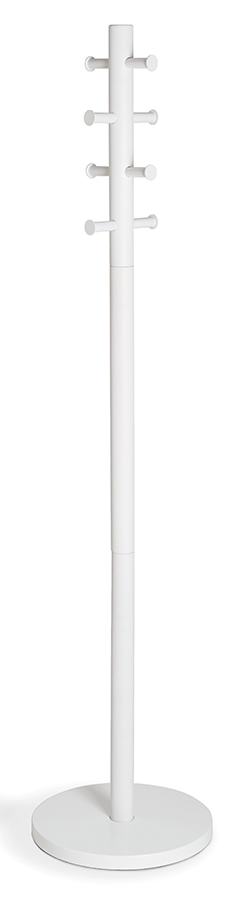 

Вешалка напольная Pillar белая