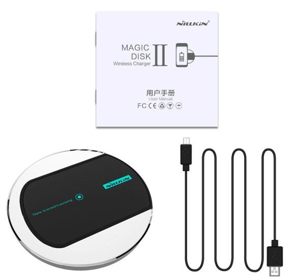 Nillkin Magic Disk II - беспроводное зарядное устройство для телефона (Black) купить в интернет-магазине icover
