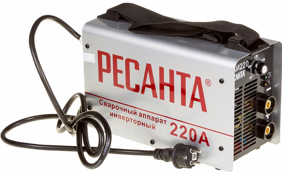 Ресанта САИ-220 (65/3) - сварочный инверторный аппарат (Grey) купить в интернет-магазине icover