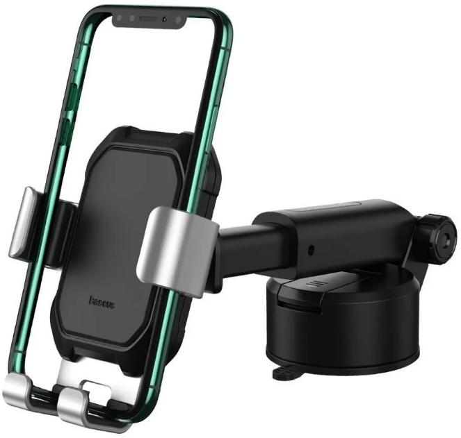 Автомобильный держатель Baseus Tank Gravity Car Mount Holder SUYL-TK0S (Silver) купить в интернет-магазине icover