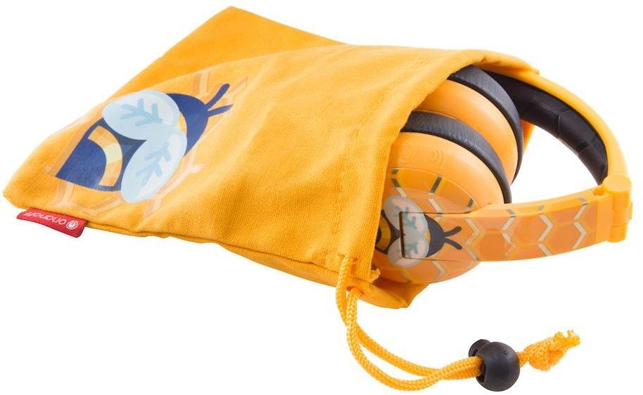Детские Bluetooth-наушники с микрофоном BuddyPhones Wave (Bee) купить в интернет-магазине icover