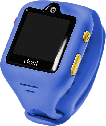 Детские умные часы Doki Watch (Blue) купить в интернет-магазине icover