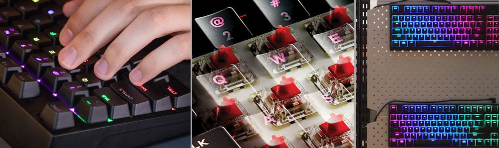 Клавиатура Cooler Master MasterKeys Pro L (SGK-6020-KKCR1-RU) RGB Cherry MX Red (Black) купить в интернет-магазине icover