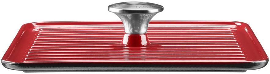 Сковорода-гриль с прессом KitchenAid Grill and Panini Press KCI10GPER (Empire Red) купить в интернет-магазине icover