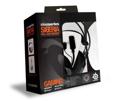SteelSeries Siberia USB – полноразмерные игровые наушники со звуковой картой (Black) купить в интернет-магазине icover