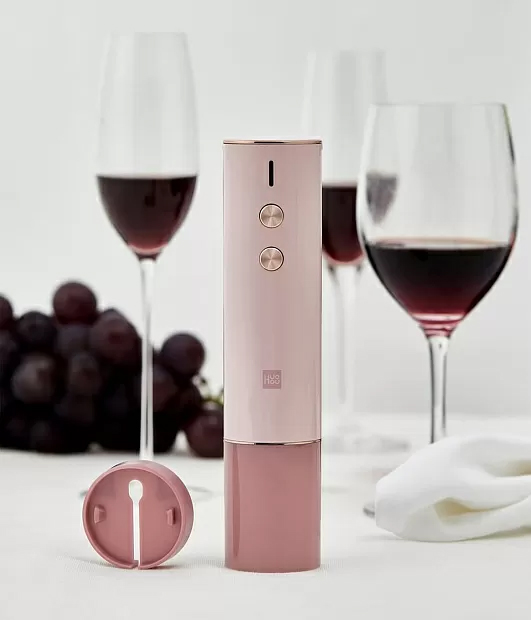 Электрический штопор HuoHou Wine Electric Bottle Opener (Pink) купить в интернет-магазине icover