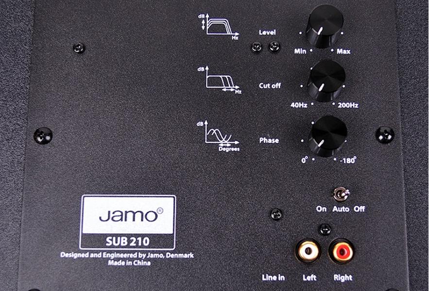 Jamo SUB 210 HG - активный сабвуфер (Black) купить в интернет-магазине icover