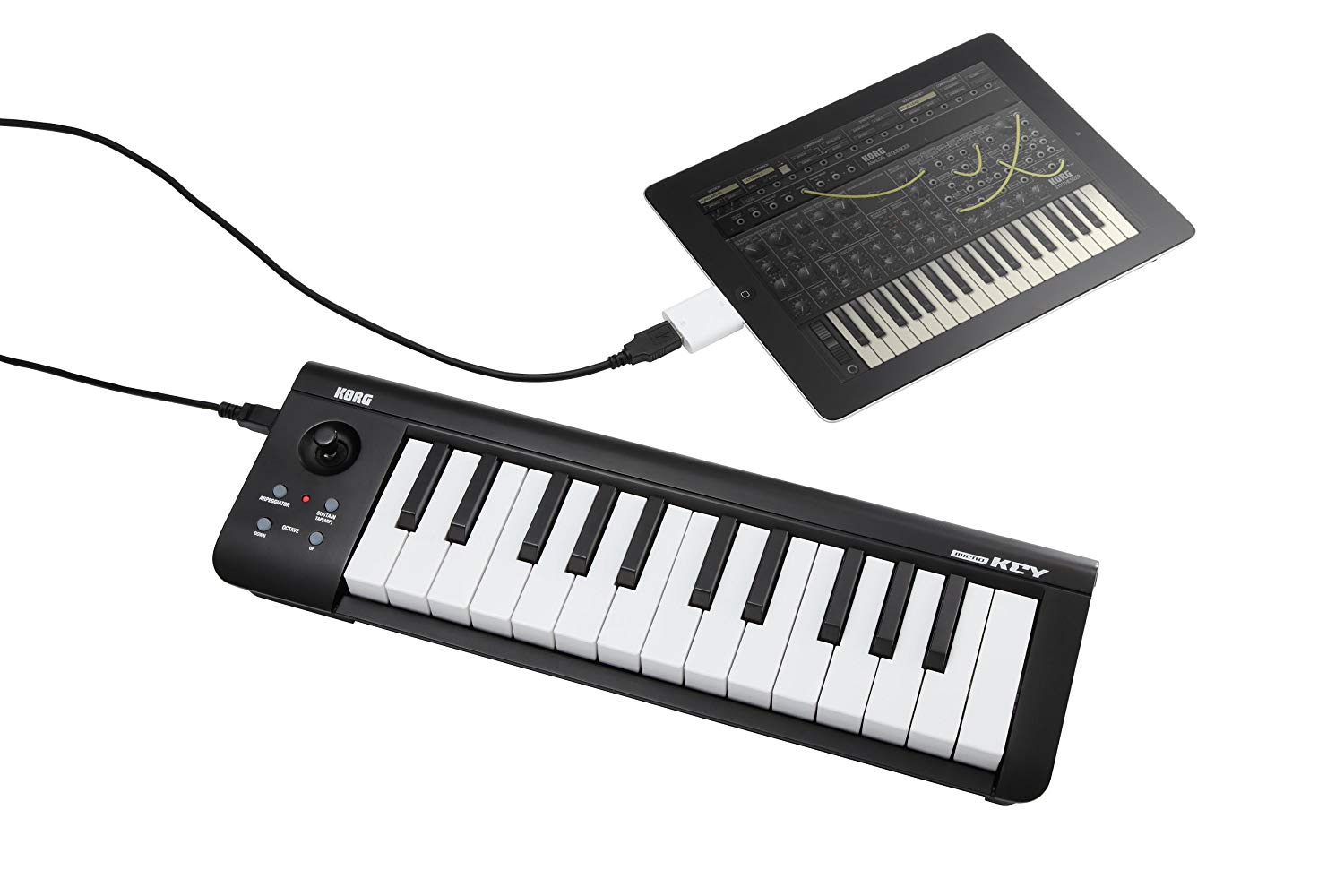 MIDI-клавиатура Korg Microkey 25 (Black) купить в интернет-магазине icover