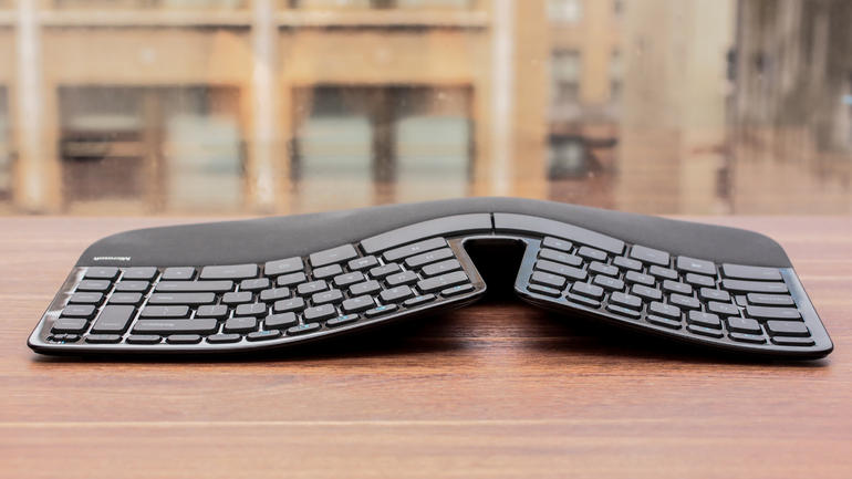 Microsoft Sculpt Ergonomic Desktop (L3V-00017) - беспроводные клавиатура и мышь (Black) купить в интернет-магазине icover