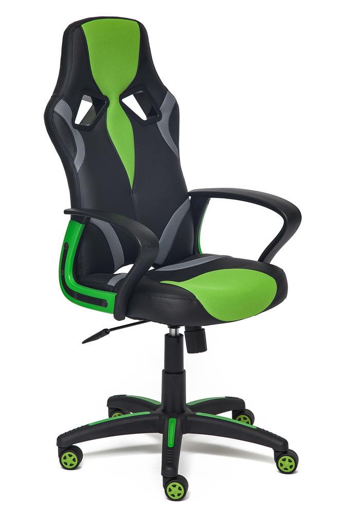 

Игровое кресло Tetchair RUNNER (Black/Green)