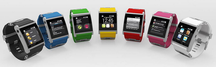 i’m Watch Smartwatch - умные часы для iPhone 5S/5C/4S (Black) купить в интернет-магазине icover