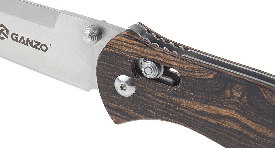 Ganzo G738 (G738-WD1) - нож складной (Wood) купить в интернет-магазине icover