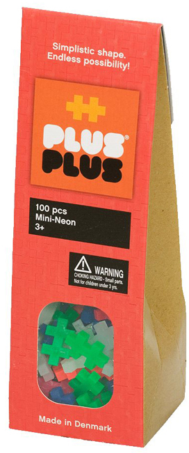

Конструктор Назад к истокам Plus-Plus Mini 100 Neon