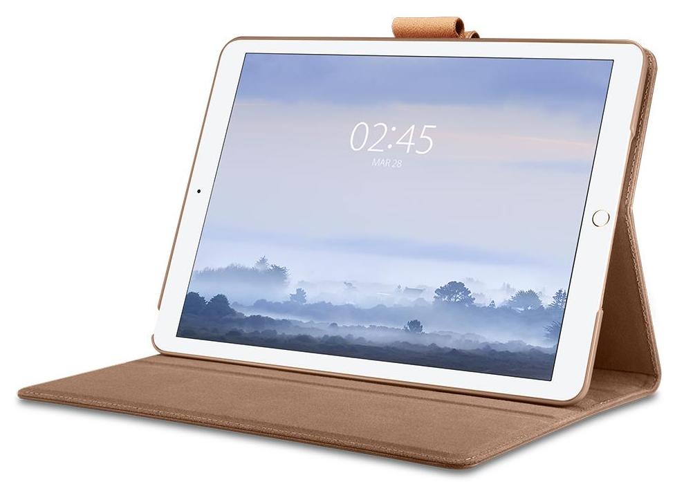 Чехол Spigen Stand Folio (073CS26323) для iPad Air/Pro 10.5'' (Brown) купить в интернет-магазине icover