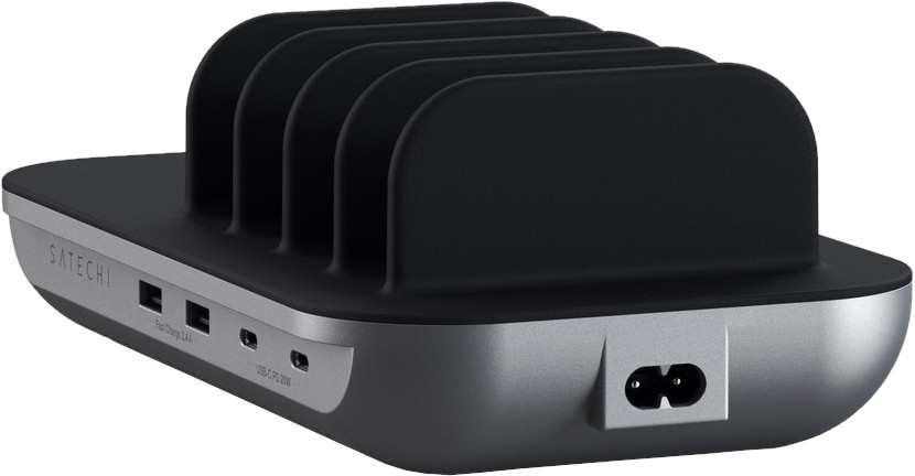 Зарядная станция Satechi Dock5 ST-WCS5PM-EU (Space Grey) купить в интернет-магазине icover