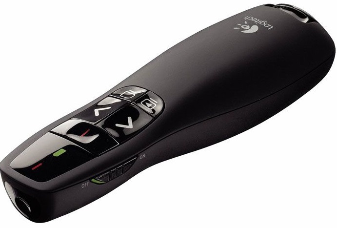 Logitech Wireless Presenter R400 (910-001357) - пульт для проведения презентаций (Black) купить в интернет-магазине icover
