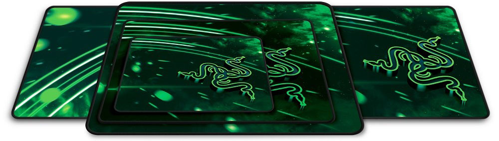 Игровой коврик Razer Goliathus Speed Cosmic Medium RZ02-01910200-R3M1 (Green) купить в интернет-магазине icover