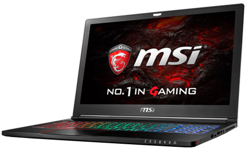 MSI GS63VR 6RF-048RU Stealth Pro 15.6", FullHD, core i7 6700 HQ, 16Gb, 1 Tb HDD, 128Gb SSD, GF GTX 1060, Win 10 (Black) купить в интернет-магазине icover