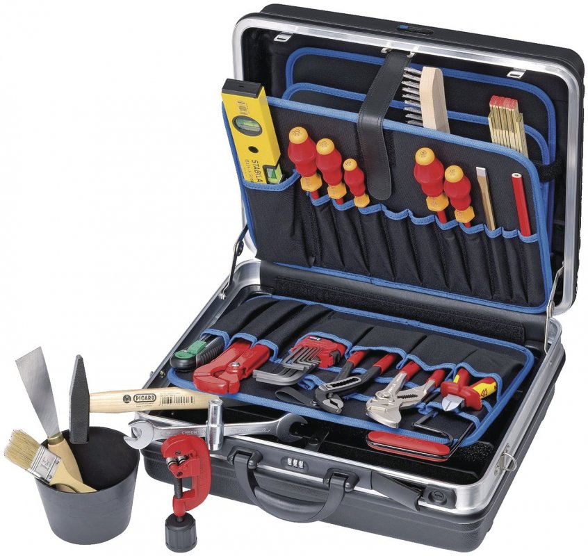 Knipex KN-002105LE - чемодан для инструментов (Grey) купить в интернет-магазине icover