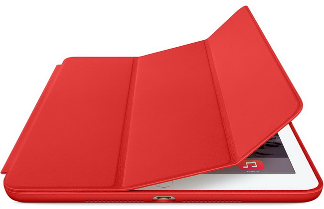 Apple iPad Air 2 Smart Case (MGTW2ZM/A) - чехол для iPad Air 2 (Red) купить в интернет-магазине icover