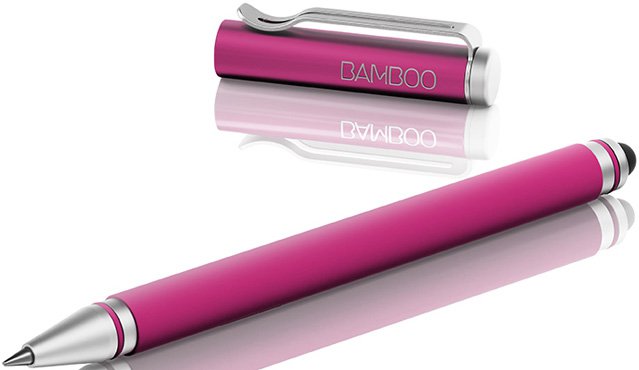 Wacom Bamboo Stylus Duo2 (CS-150P) - стилус-ручка (Pink) купить в интернет-магазине icover