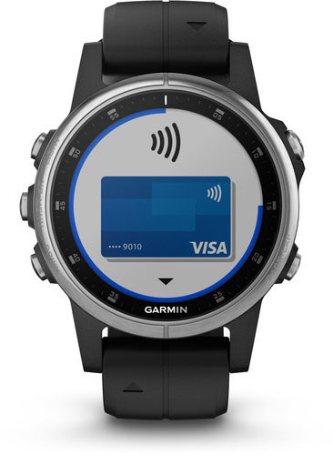 Умные часы Garmin Fenix 5S Plus 010-01987-21 (Silver/Black) купить в интернет-магазине icover