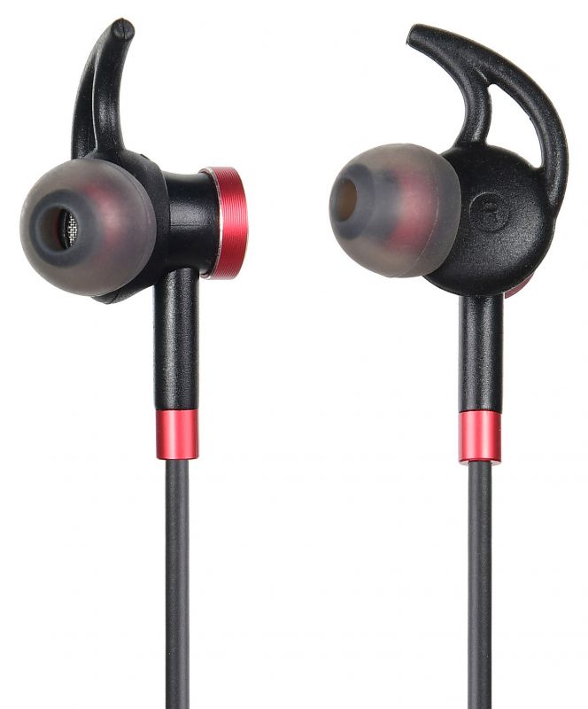 

Bluetooth-наушники Digma BT-04 с микрофоном (Black/Red)