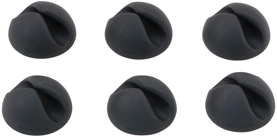 Держатель для проводов Bluelounge CableDrop Mini BLUCDM-BL (Black) купить в интернет-магазине icover