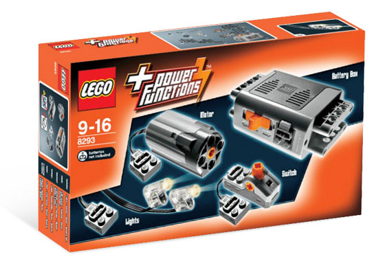 Lego Technic Power Functions (8293) - набор с мотором Power Functions купить в интернет-магазине icover