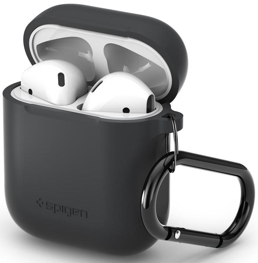 

Чехол Spigen Silicone Case (066CS24811) для AirPods (Charcoal)