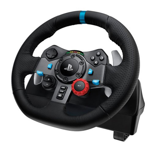 Logitech G29 Driving Force - игровой комплект для PS3 и PS4 (Black) купить в интернет-магазине icover