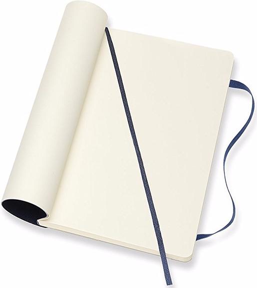 Блокнот Moleskine Classic Soft Large QP618B20 (Dark Blue) купить в интернет-магазине icover