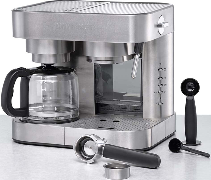 Rommelsbacher EKS 3000 - капельная кофеварка (Silver) купить в интернет-магазине icover